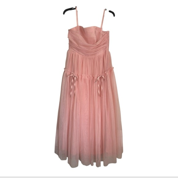 Vestique Pink Strapless Maxi Dress - Picture 2 of 10
